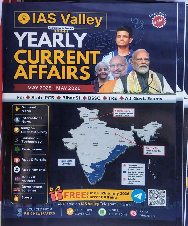 IAS Valley Yearly Current Affairs (May 2025 – May 2026)